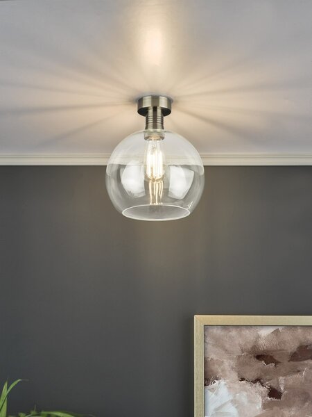 Dar Lighting modern mennyezeti lámpa emerson antik sárgaréz dareme4875-e03