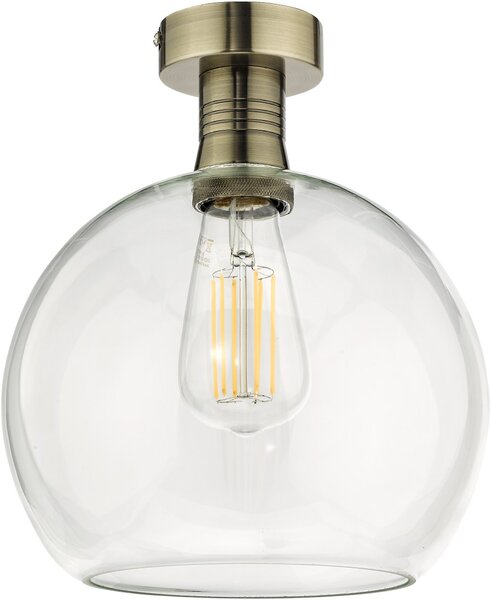 Dar Lighting modern mennyezeti lámpa emerson antik sárgaréz dareme4875-e03