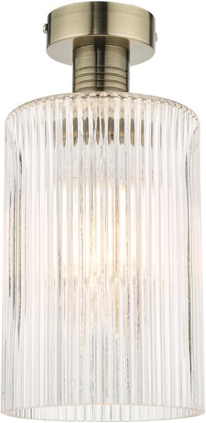 Dar Lighting modern mennyezeti lámpa emerson antik sárgaréz dareme4875-e01