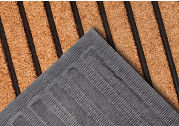 Kókuszrost lábtörlő 45x75 cm Striped – Hanse Home