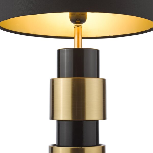 Dar Lighting glamour modern asztali lámpa elwyn arany darelw4254