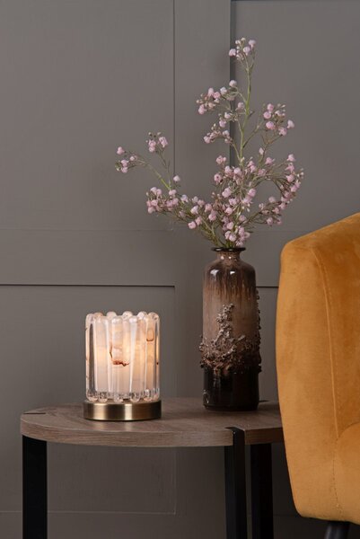 Dar Lighting modern asztali lámpa elf antik sárgaréz darelf4175