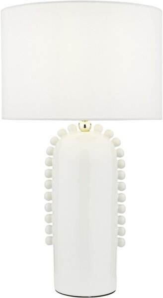 Dar Lighting modern asztali lámpa dolce fehér dardol4202