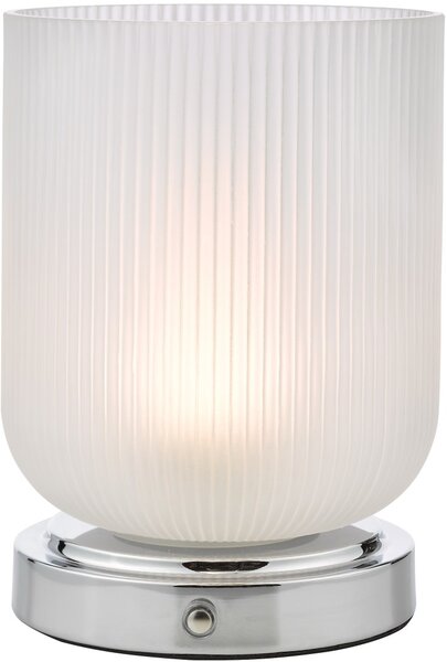 Dar Lighting modern asztali lámpa echo csiszolt króm darech4150