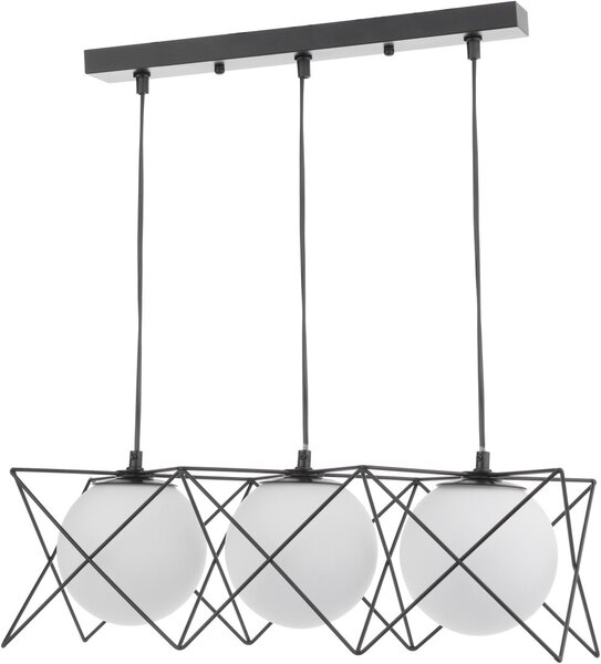 Dar Lighting modern függeszték dreyson fehér matt fekete dardre0322
