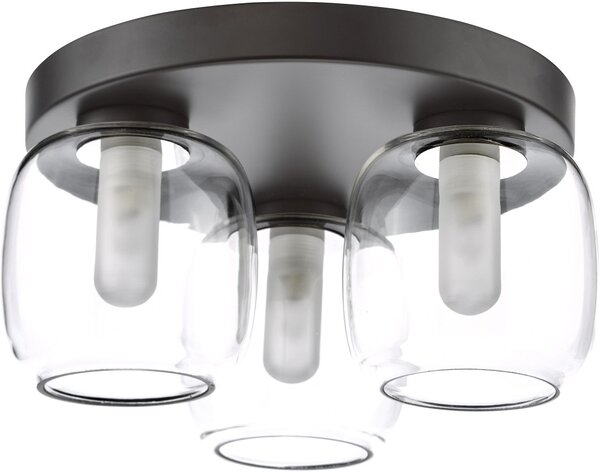 Dar Lighting modern mennyezeti lámpa edaline matt fekete dareda5322