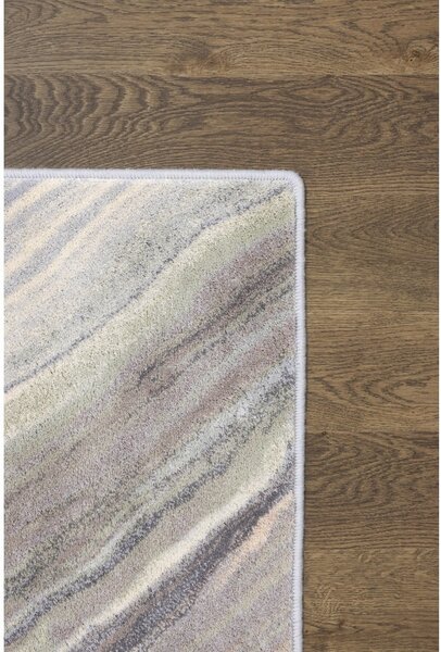Szürke gyapjú szőnyeg 133x180 cm Agate – Agnella