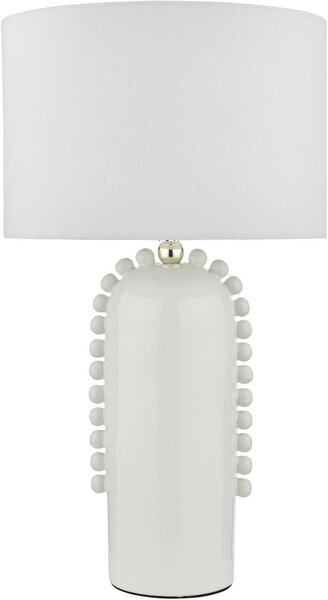 Dar Lighting modern asztali lámpa dolce fehér dardol4202
