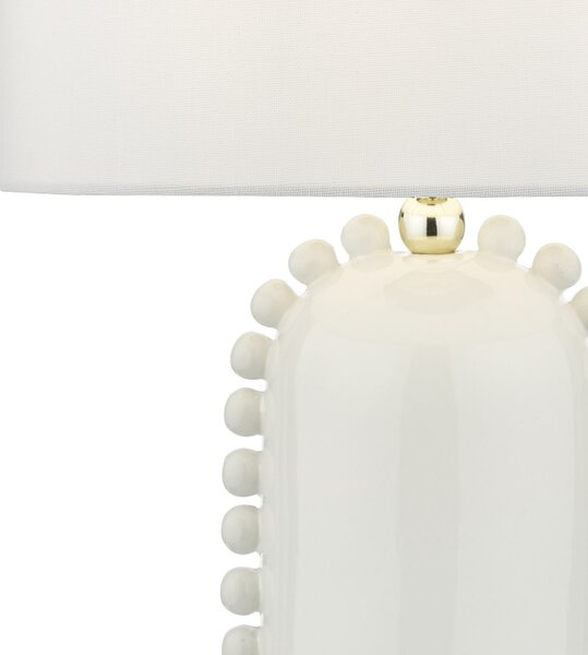 Dar Lighting modern asztali lámpa dolce fehér dardol4202