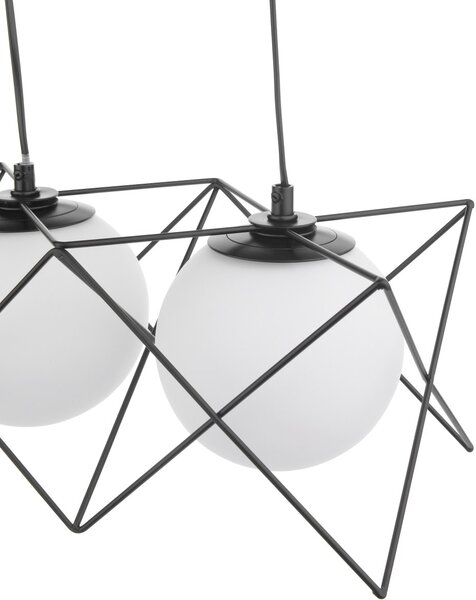 Dar Lighting modern függeszték dreyson fehér matt fekete dardre0322