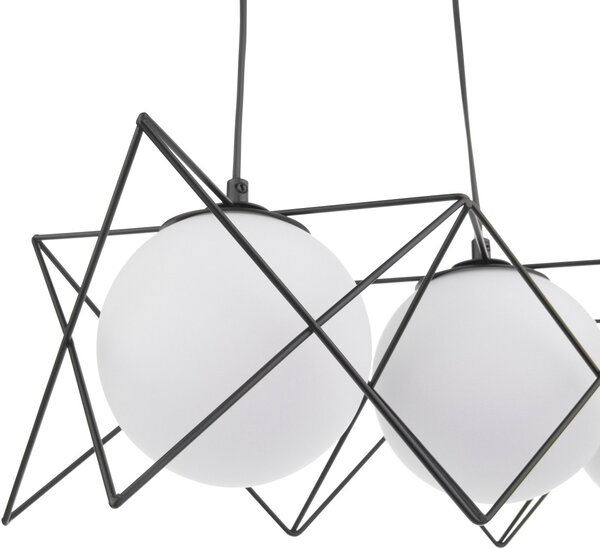 Dar Lighting modern függeszték dreyson fehér matt fekete dardre0322