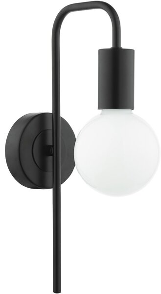 Dar Lighting modern fali lámpa dena matt fekete darden0722