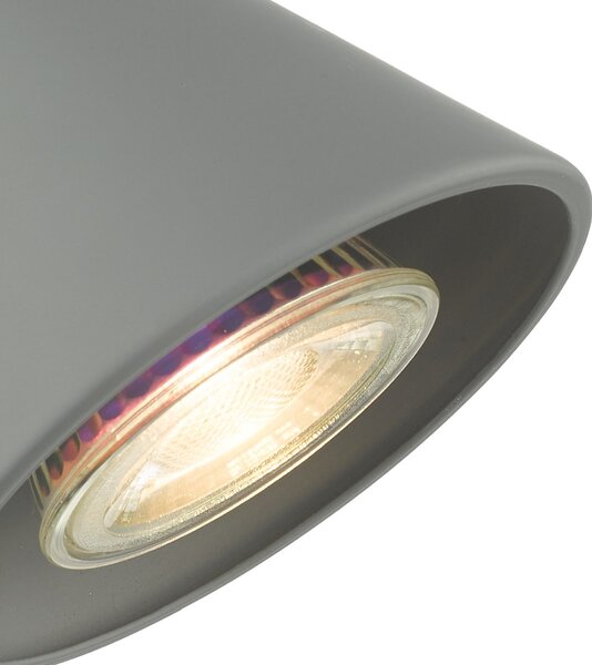 Dar Lighting modern spot lámpa diza szürke dardiz0739