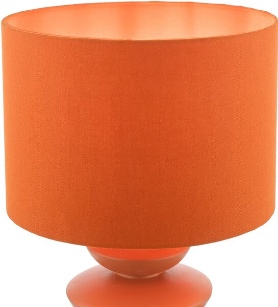 Dar Lighting modern asztali lámpa discus narancs dardis4211