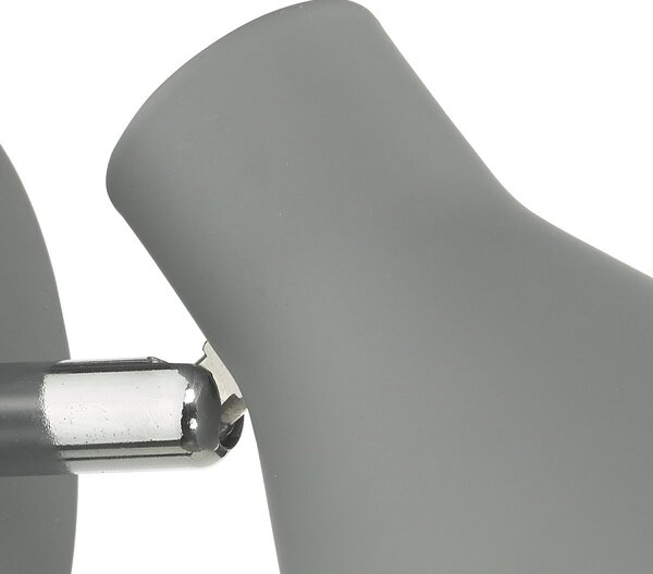 Dar Lighting modern spot lámpa diza szürke dardiz0739
