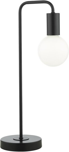 Dar Lighting modern asztali lámpa dena matt fekete darden4222