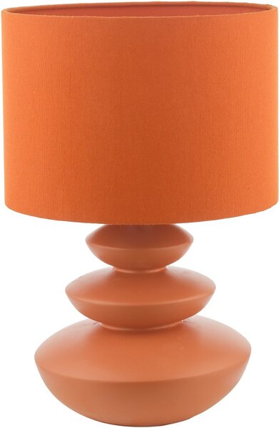 Dar Lighting modern asztali lámpa discus narancs dardis4211
