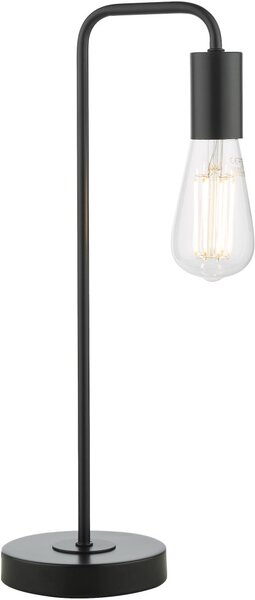 Dar Lighting modern asztali lámpa dena matt fekete darden4222