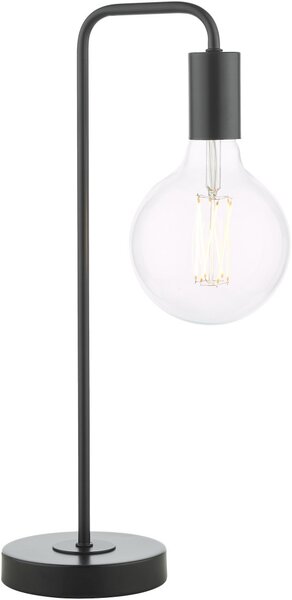 Dar Lighting modern asztali lámpa dena matt fekete darden4222
