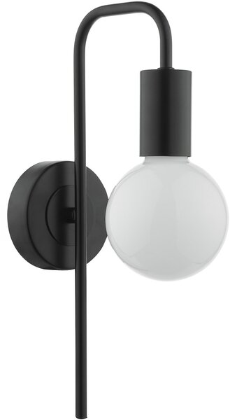 Dar Lighting modern fali lámpa dena matt fekete darden0722