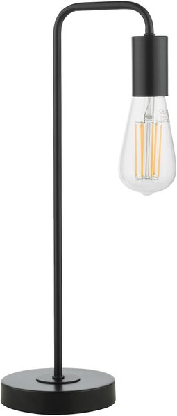 Dar Lighting modern asztali lámpa dena matt fekete darden4222
