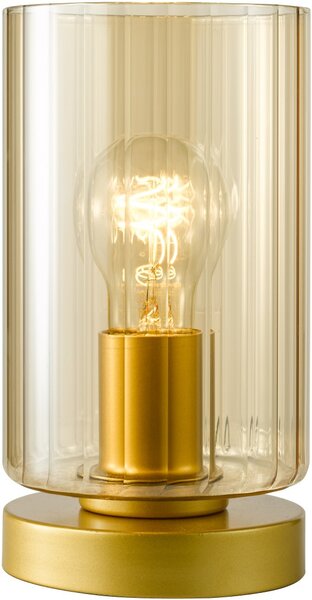Dar Lighting modern asztali lámpa daylin borostyán arany darday4235