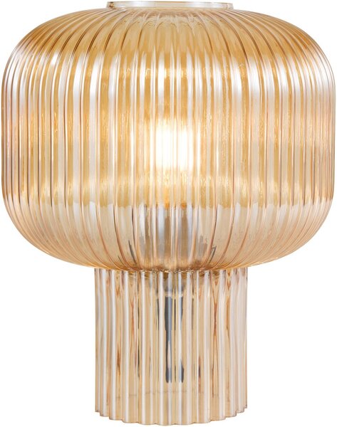Dar Lighting modern asztali lámpa demarius borostyán dardem4206