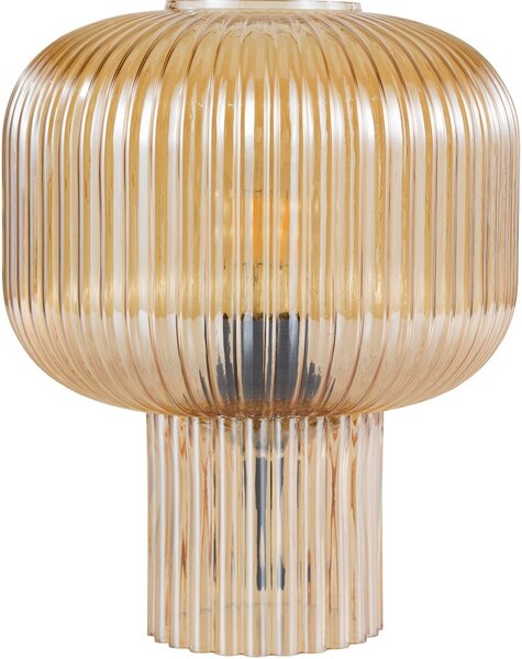 Dar Lighting modern asztali lámpa demarius borostyán dardem4206