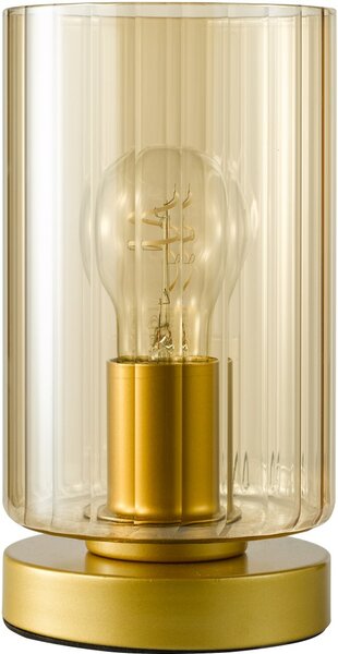 Dar Lighting modern asztali lámpa daylin borostyán arany darday4235