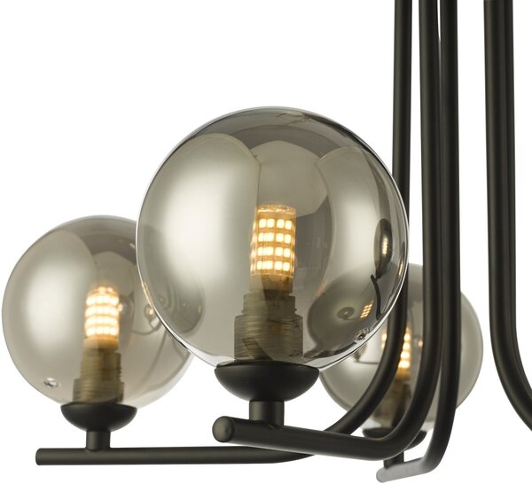 Dar Lighting modern mennyezeti lámpa cradle fekete darcra5422-01