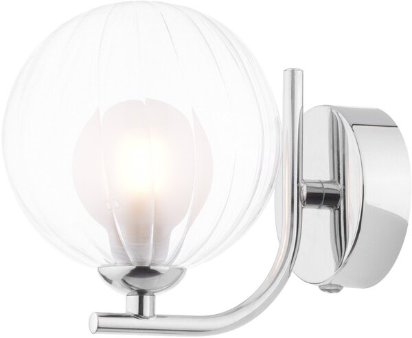 Dar Lighting modern fali lámpa cradle csiszolt króm darcra0750-20