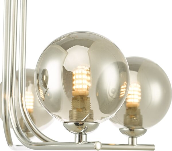 Dar Lighting modern mennyezeti lámpa cradle csiszolt króm darcra5450-01