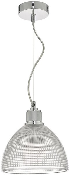 Dar Lighting modern függeszték cytheria csiszolt króm átlátszó darcyt0108