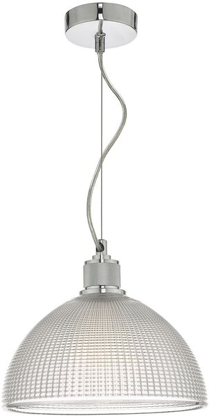 Dar Lighting modern függeszték cytheria csiszolt króm átlátszó darcyt0108