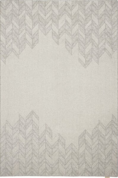 Világosszürke gyapjú szőnyeg 133x190 cm Credo – Agnella