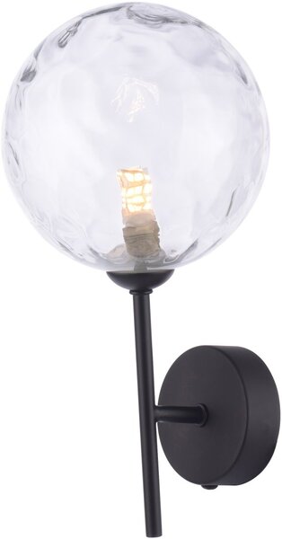 Dar Lighting modern fali lámpa cohen matt fekete darcoh0722-12