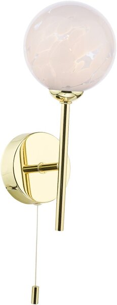 Dar Lighting modern fali lámpa cohen csiszolt arany darcoh0735-17