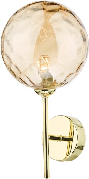 Dar Lighting modern fali lámpa cohen pezsgő csiszolt arany darcoh0735-11