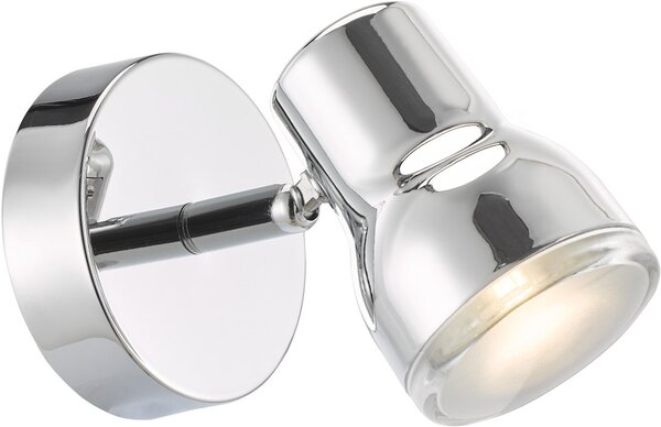 Dar Lighting modern fürdőszobai lámpa clint csiszolt króm darcli0750