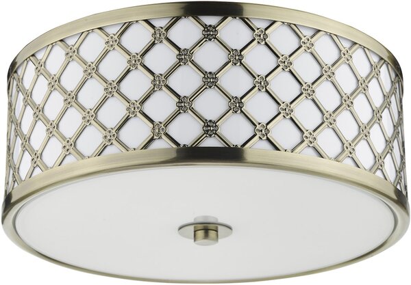 Dar Lighting glamour modern mennyezeti lámpa civic antik sárgaréz darciv5275
