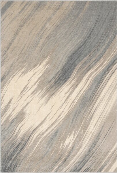 Krémszínű gyapjú szőnyeg 160x240 cm Haze – Agnella