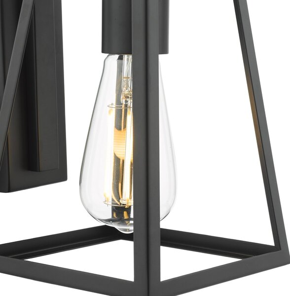 Dar Lighting loft fali lámpa claudia matt fekete darcla0722