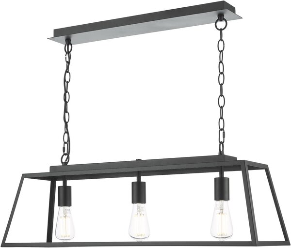 Dar Lighting loft függeszték claudia matt fekete darcla0322