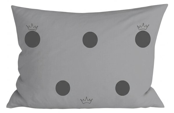 Polipamut párnahuzat CROWN POLY 50x70 cm, sötétszürke