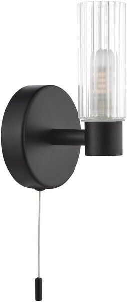 Dar Lighting modern fürdőszobai lámpa bolton matt fekete darbol0722