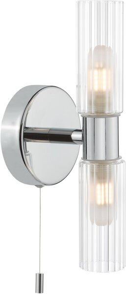 Dar Lighting modern fürdőszobai lámpa bolton csiszolt króm darbol0950