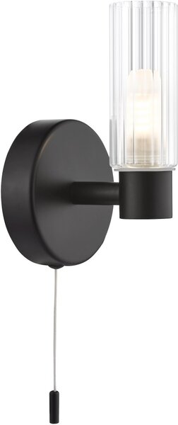 Dar Lighting modern fürdőszobai lámpa bolton matt fekete darbol0722