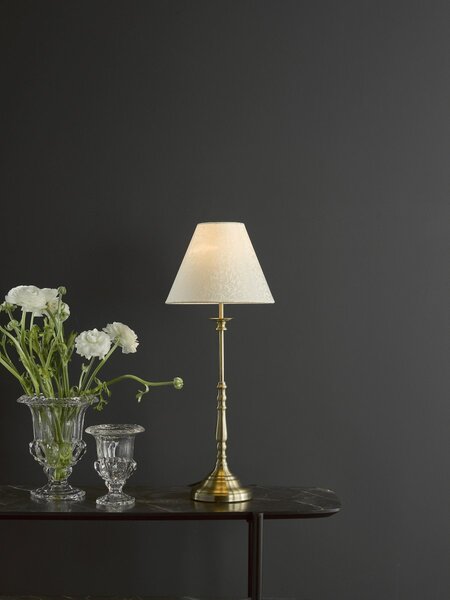 Dar Lighting glamour asztali lámpa blenheim antik sárgaréz darble4175