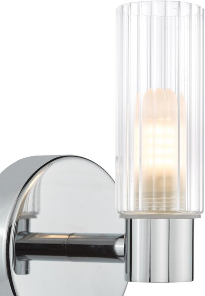 Dar Lighting modern fürdőszobai lámpa bolton csiszolt króm darbol0750