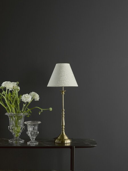 Dar Lighting glamour asztali lámpa blenheim antik sárgaréz darble4175